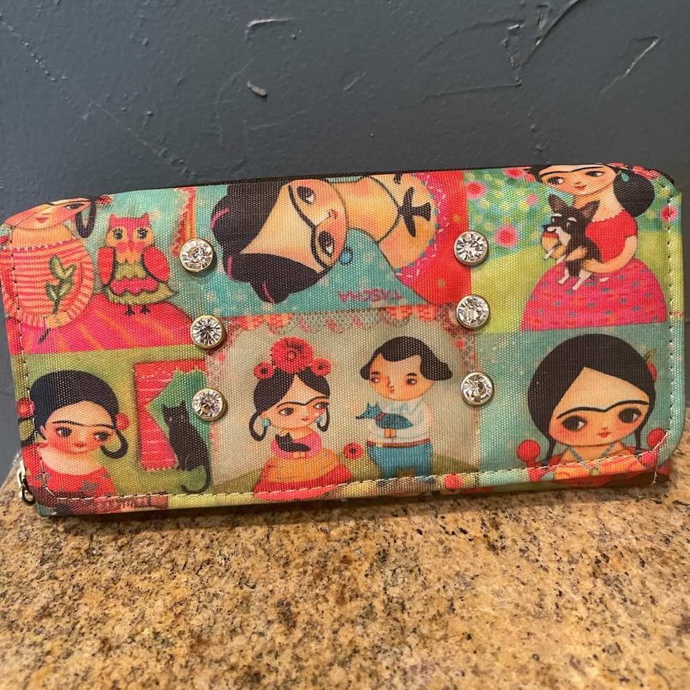 Frida Kahlo wallet.